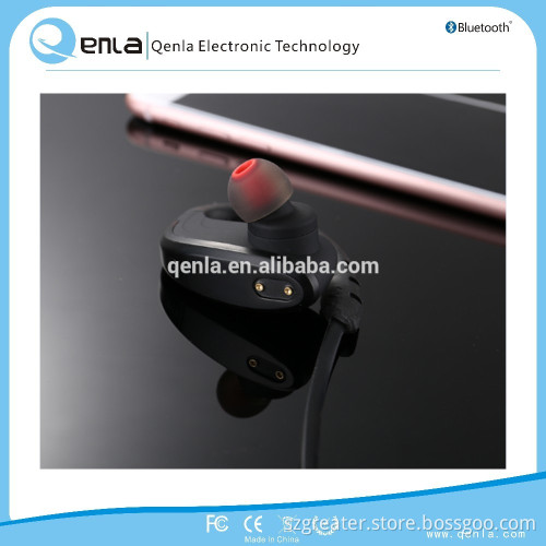2017 OEM /ODM Wireless Sport Bluetooth Stereo Headsets The Magnetic Earbuds for running , jogging , swimming